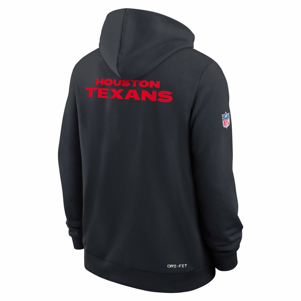 Houston Texans Sideline Standard Issue Initial Home Dri-FIT Hoodie | NFL Near me
