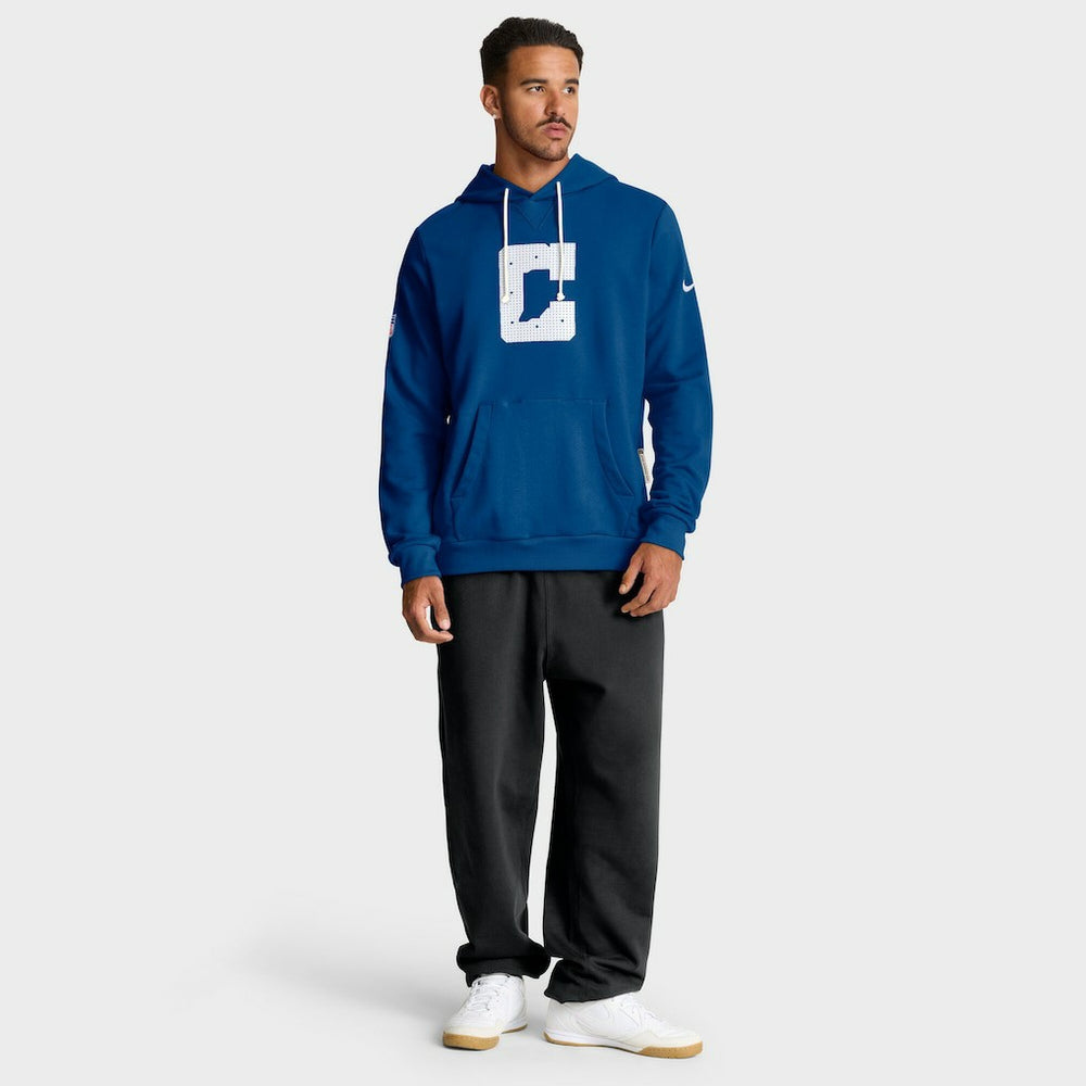 Indianapolis Colts Sideline Standard Issue Initial Home Dri-FIT Hoodie | NFL Outlet