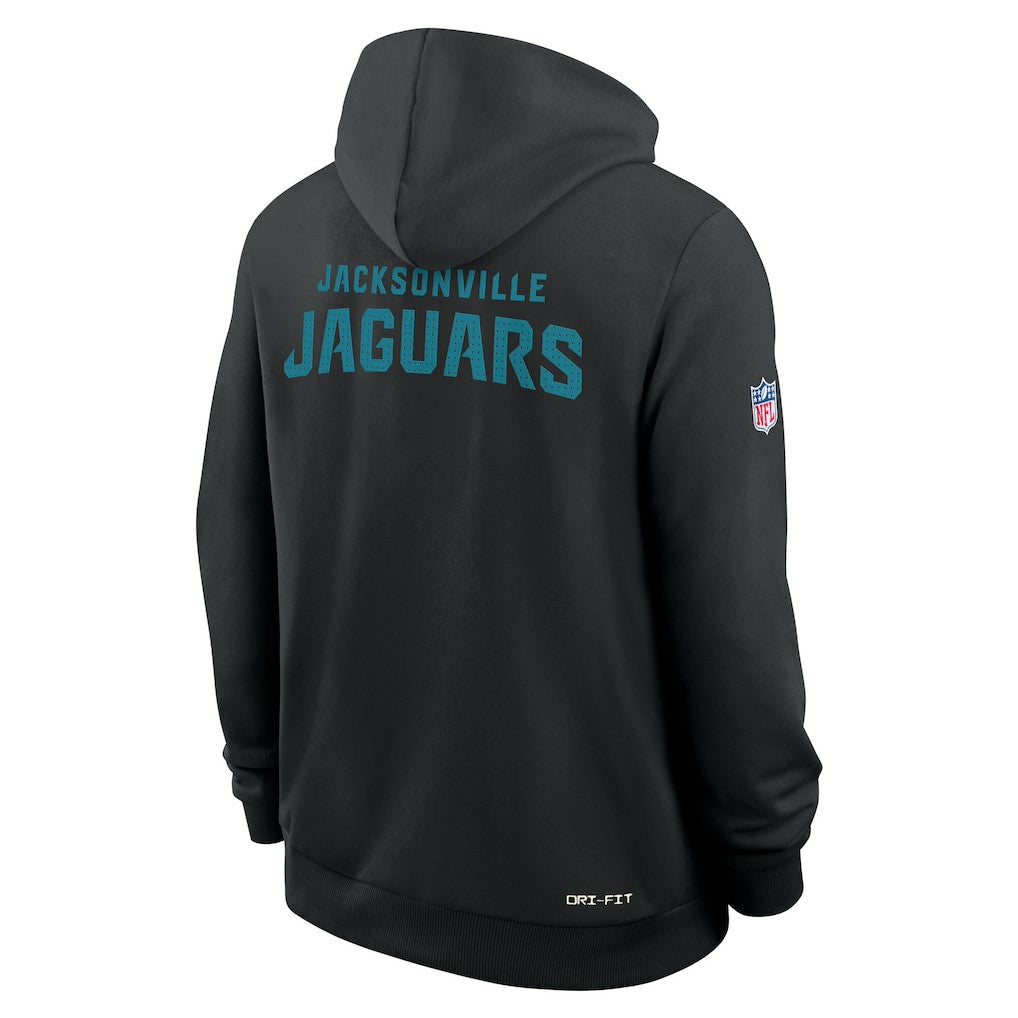 Jacksonville Jaguars Sideline Standard Issue Initial Home Dri-FIT Hoodie | NFL Online