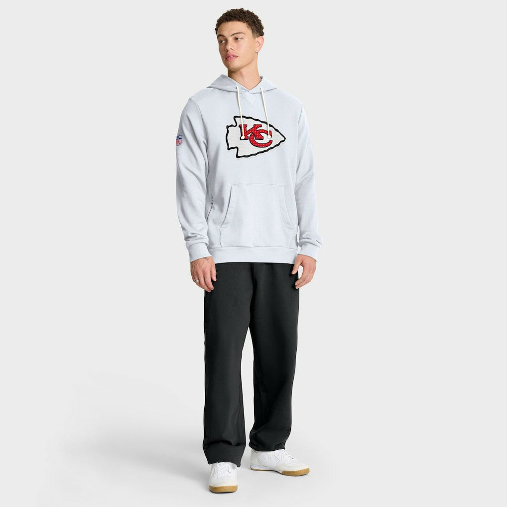Kansas City Chiefs Sideline Standard Issue Initial Home Dri-FIT Hoodie | NFL Outlet
