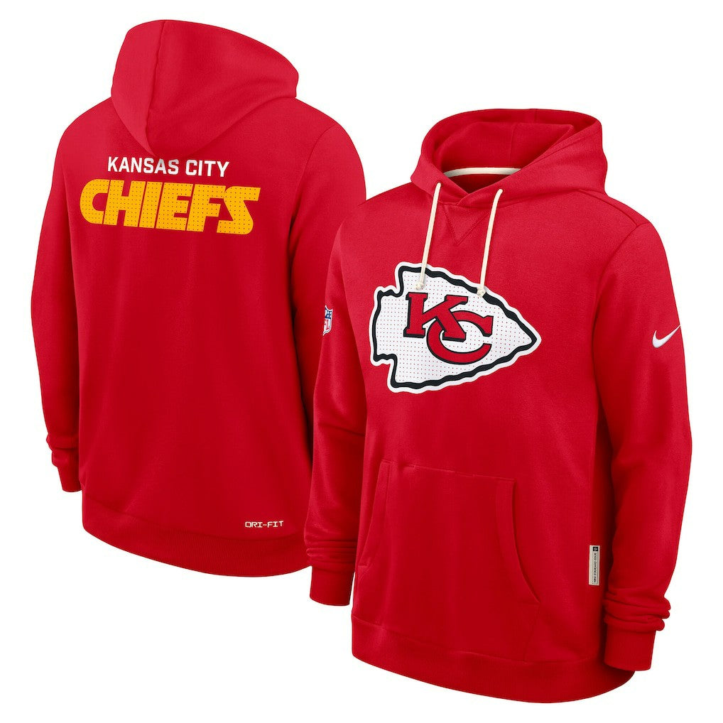 Kansas City Chiefs Sideline Standard Issue Initial Home Dri-FIT Hoodie | NFL On sale