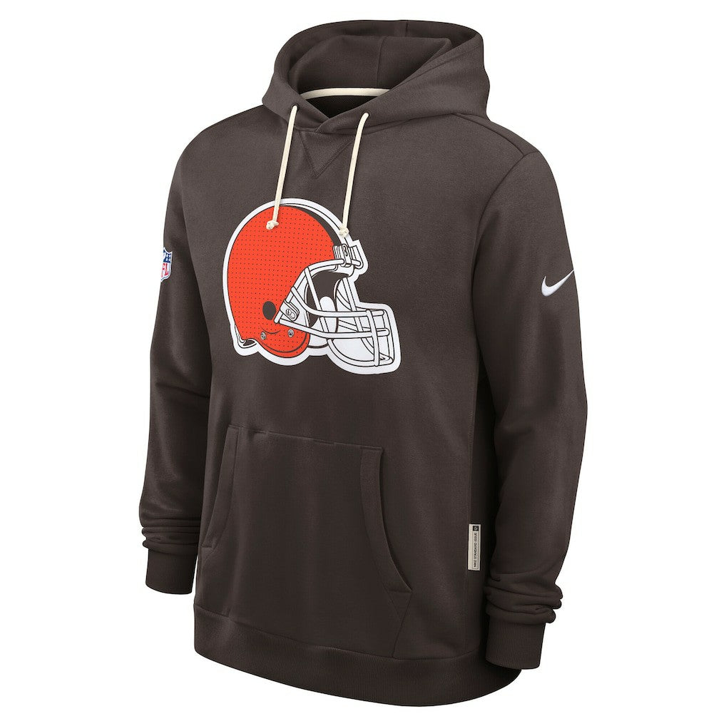 Cleveland Browns Sideline Standard Issue Initial Home Dri-FIT Hoodie | NFL Discount