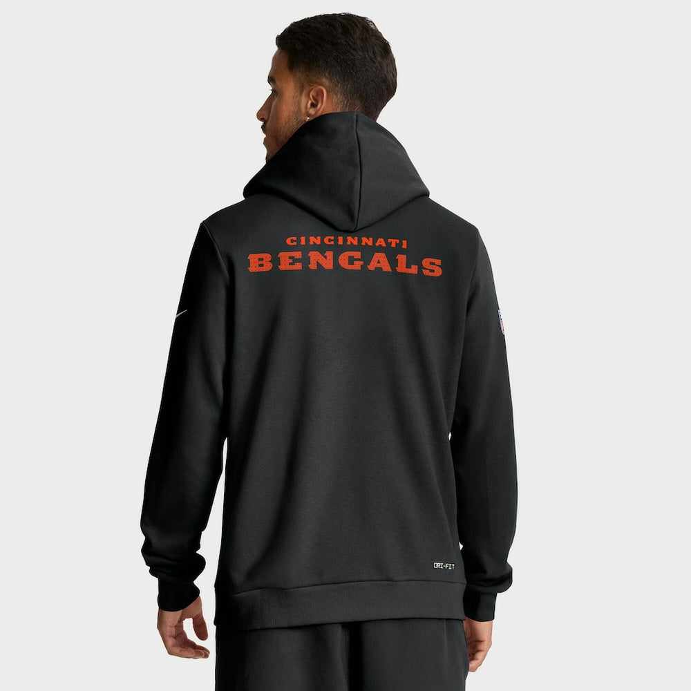 Cincinnati Bengals Sideline Standard Issue Initial Home Dri-FIT Hoodie | NFL US