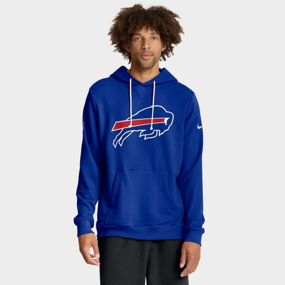 Buffalo Bills Sideline Standard Issue Initial Home Dri-FIT Hoodie | NFL US