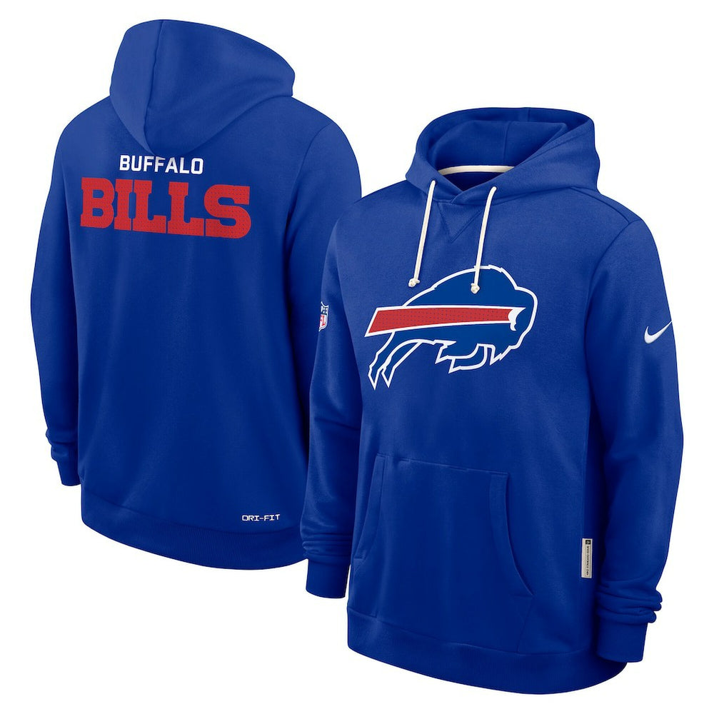 Buffalo Bills Sideline Standard Issue Initial Home Dri-FIT Hoodie | NFL US