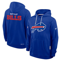 Buffalo Bills Sideline Standard Issue Initial Home Dri-FIT Hoodie | NFL US