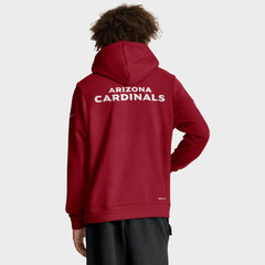 Arizona Cardinals Sideline Standard Issue Initial Home Dri-FIT Hoodie | NFL Discount