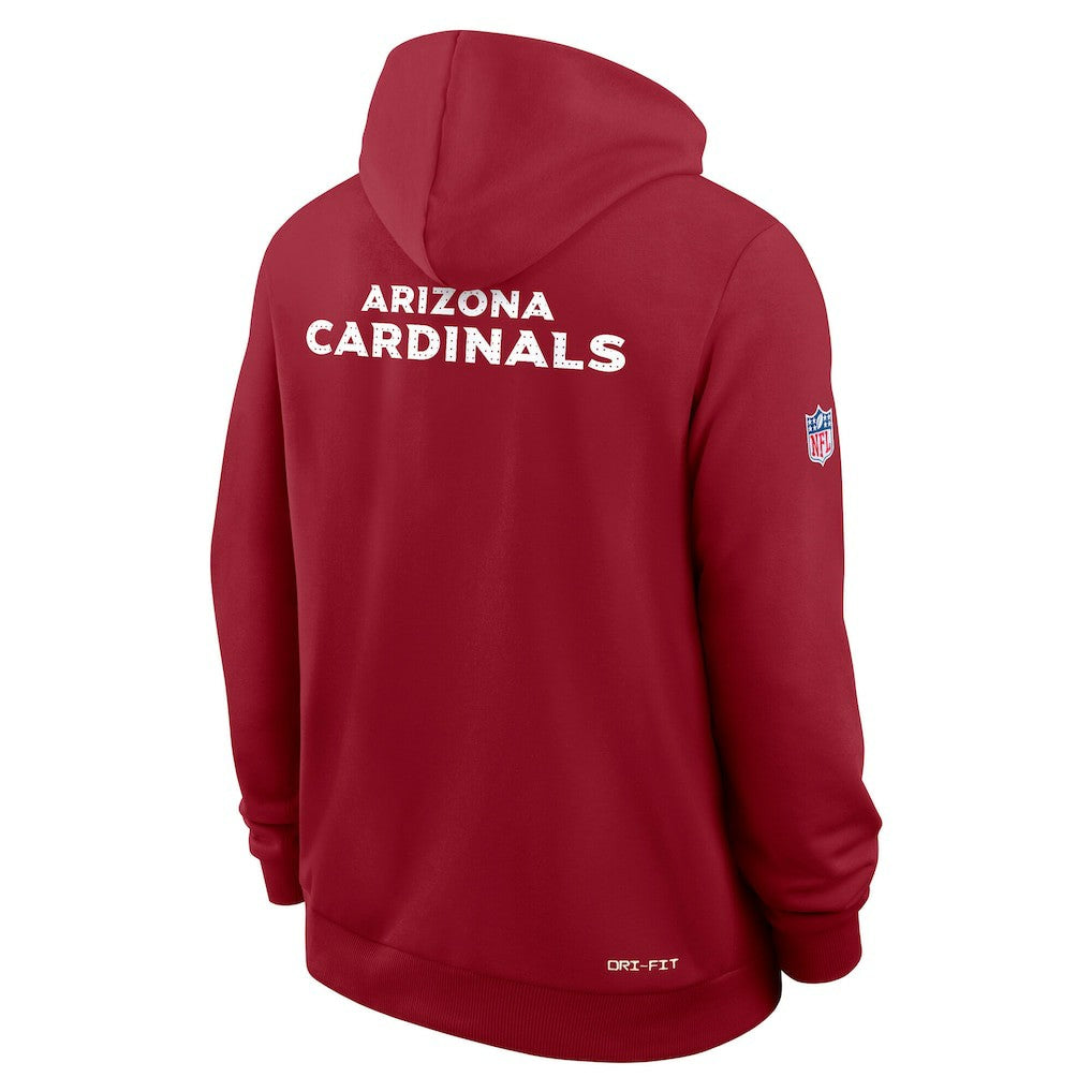 Arizona Cardinals Sideline Standard Issue Initial Home Dri-FIT Hoodie | NFL Discount