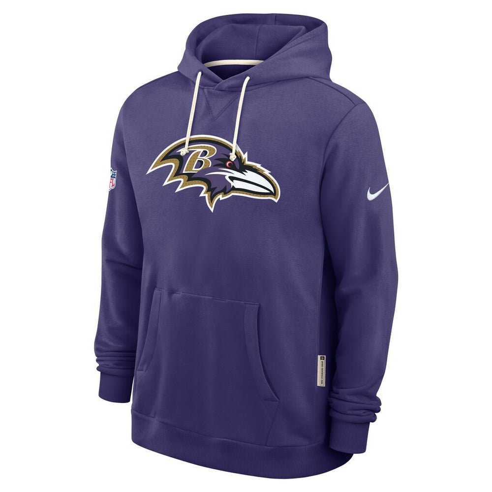 Baltimore Ravens Sideline Standard Issue Initial Home Dri-FIT Hoodie | NFL Discount