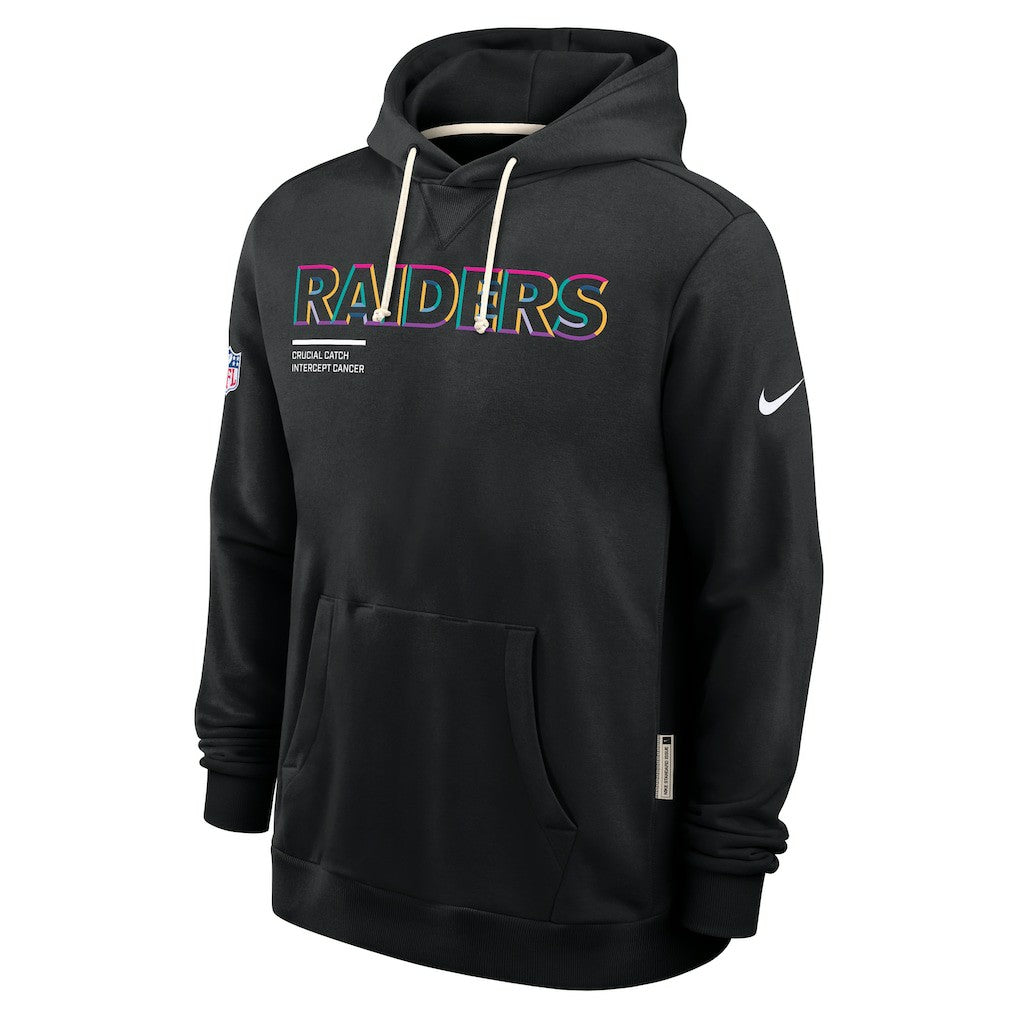 Las Vegas Raiders 2025 NFL Crucial Catch Sideline Standard Issue Dri-FIT Hoodie | NFL Discount