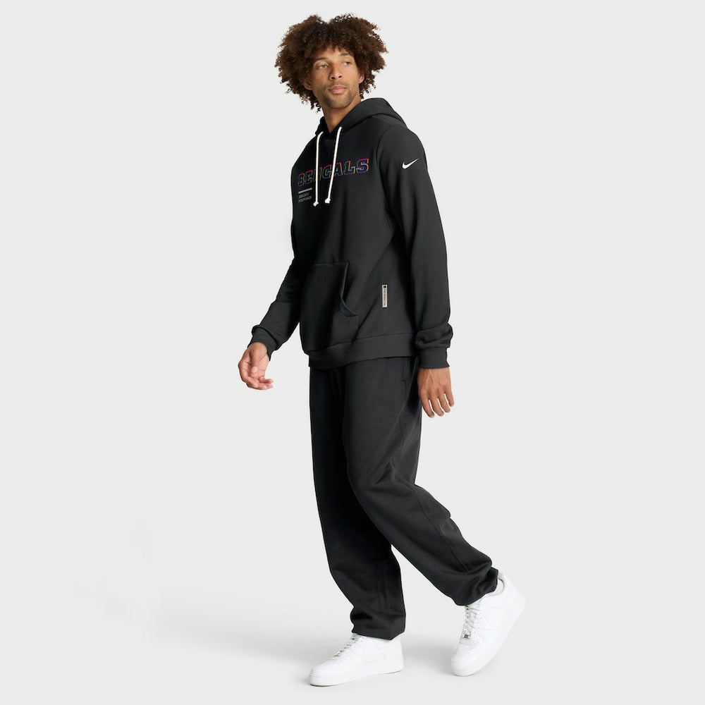 Cincinnati Bengals 2025 NFL Crucial Catch Sideline Standard Issue Dri-FIT Hoodie | NFL US