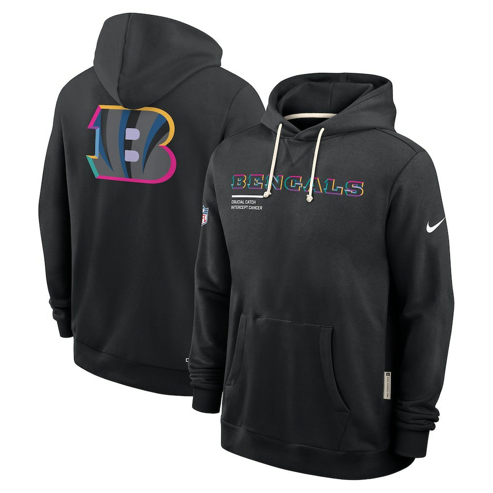 Cincinnati Bengals 2025 NFL Crucial Catch Sideline Standard Issue Dri-FIT Hoodie | NFL US