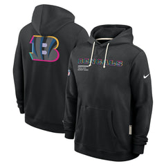 Cincinnati Bengals 2025 NFL Crucial Catch Sideline Standard Issue Dri-FIT Hoodie | NFL US
