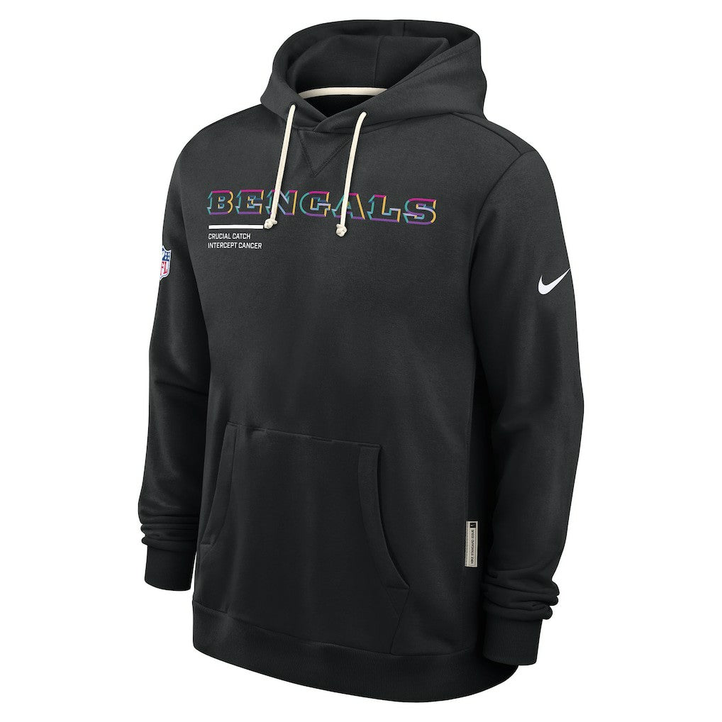 Cincinnati Bengals 2025 NFL Crucial Catch Sideline Standard Issue Dri-FIT Hoodie | NFL US