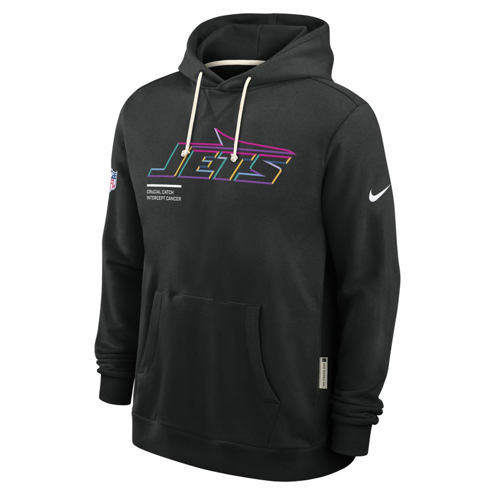 New York Jets 2025 NFL Crucial Catch Sideline Standard Issue Dri-FIT Hoodie | NFL Outlet
