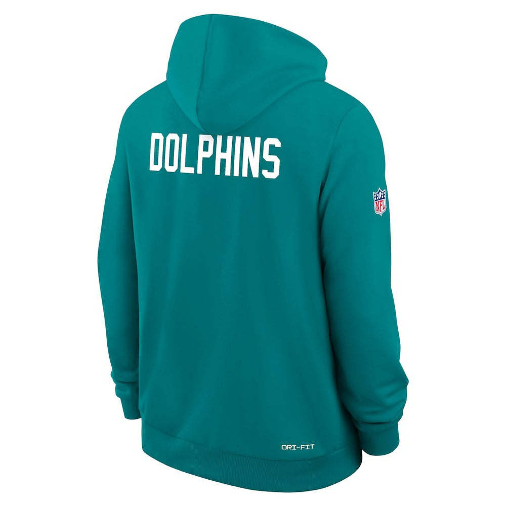 Miami Dolphins Sideline Standard Issue Alt 2 Dri-FIT Hoodie | NFL Discount