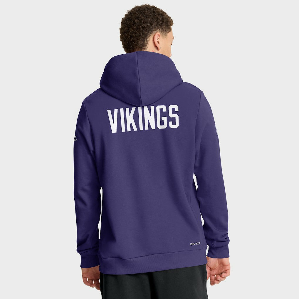 Minnesota Vikings Sideline Standard Issue Alt 2 Dri-FIT Hoodie | NFL Hot