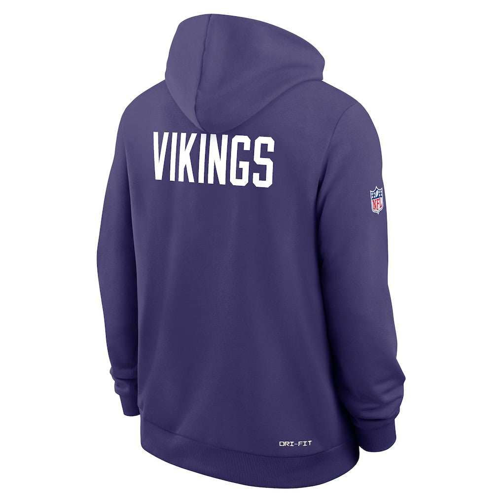 Minnesota Vikings Sideline Standard Issue Alt 2 Dri-FIT Hoodie | NFL Hot