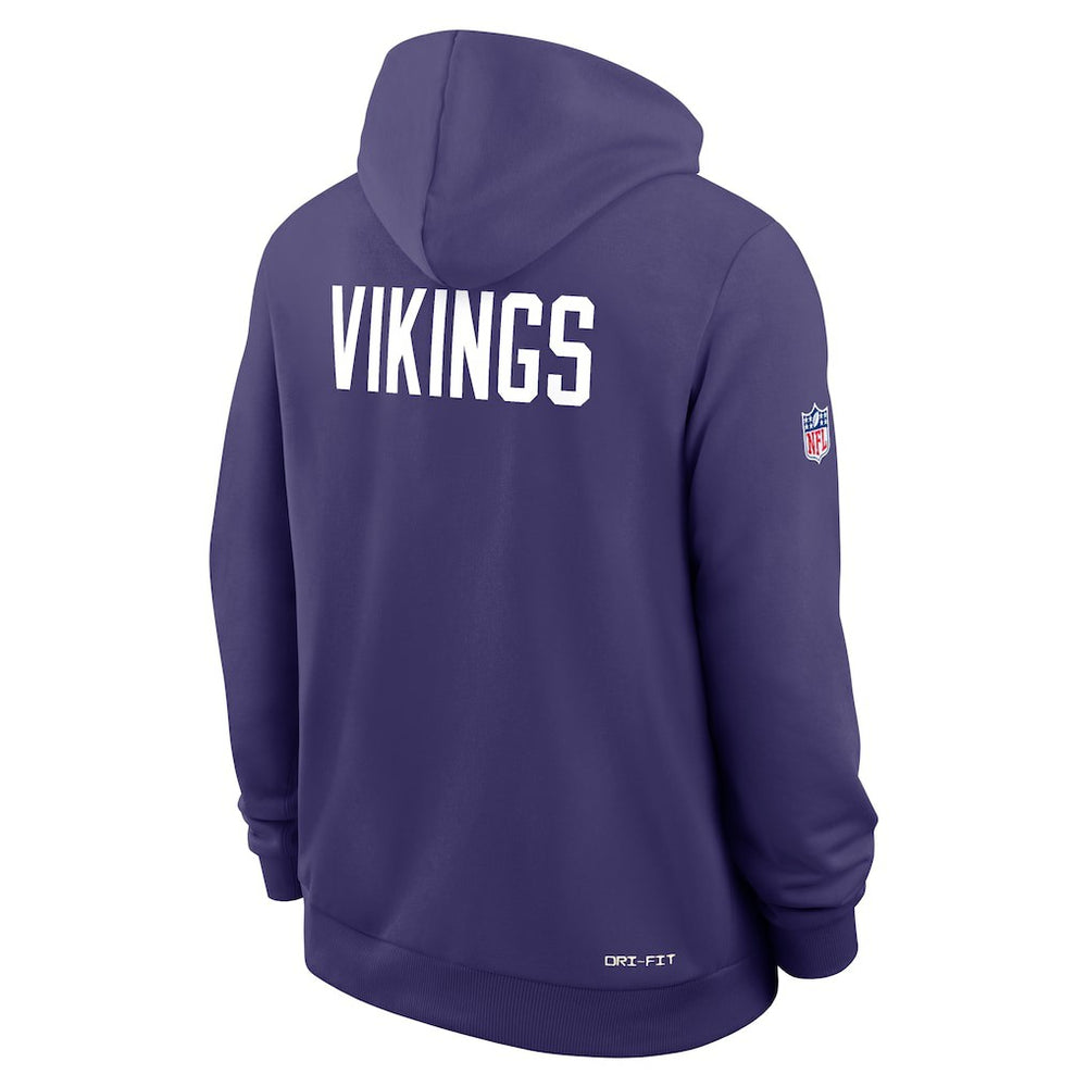 Minnesota Vikings Sideline Standard Issue Alt 2 Dri-FIT Hoodie | NFL Hot