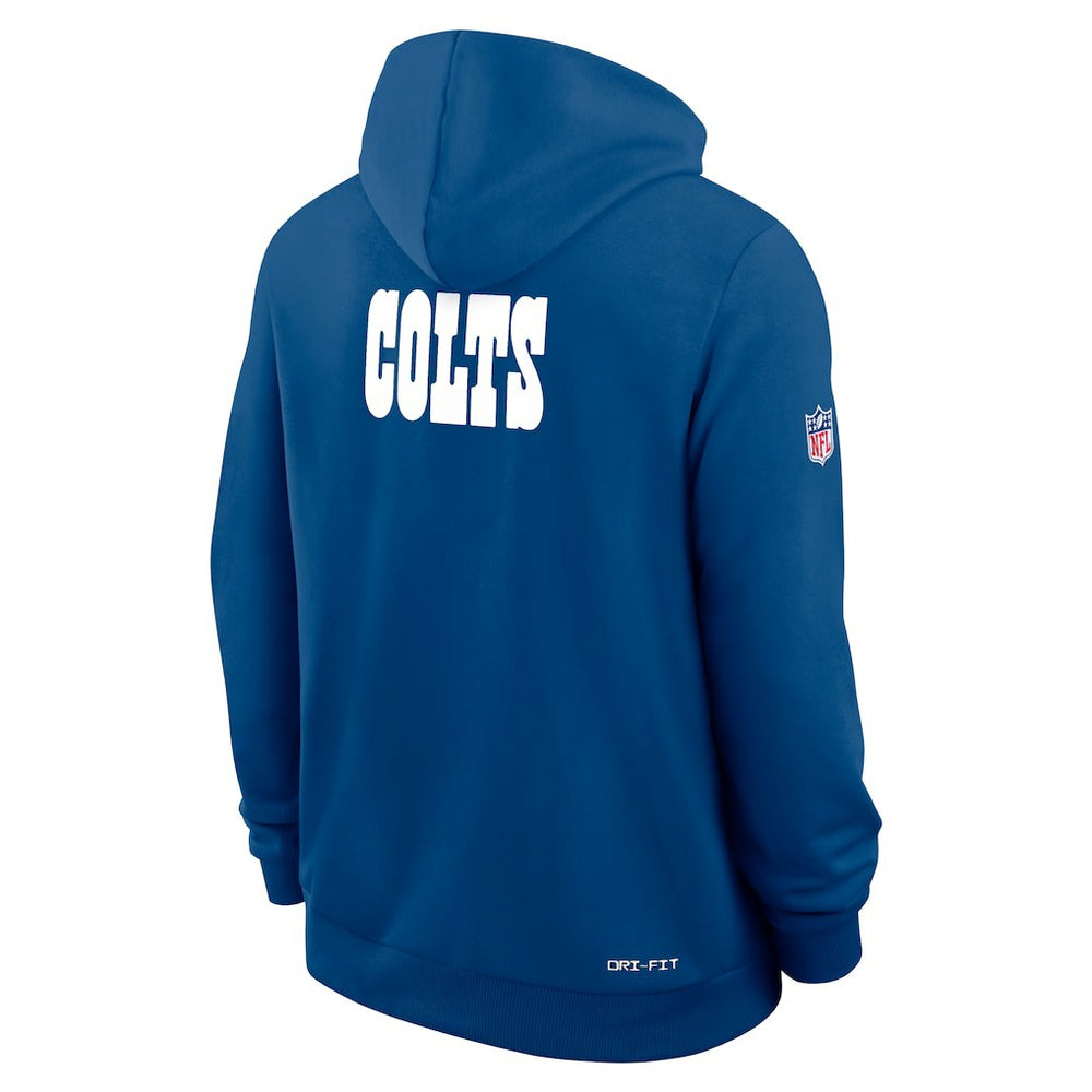 Indianapolis Colts Sideline Standard Issue Alt 2 Dri-FIT Hoodie | NFL Outlet