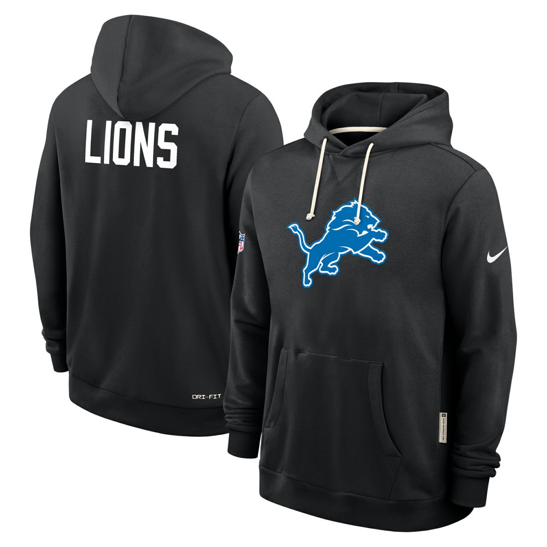 Detroit Lions Sideline Standard Issue Alt 2 Dri-FIT Hoodie | NFL New