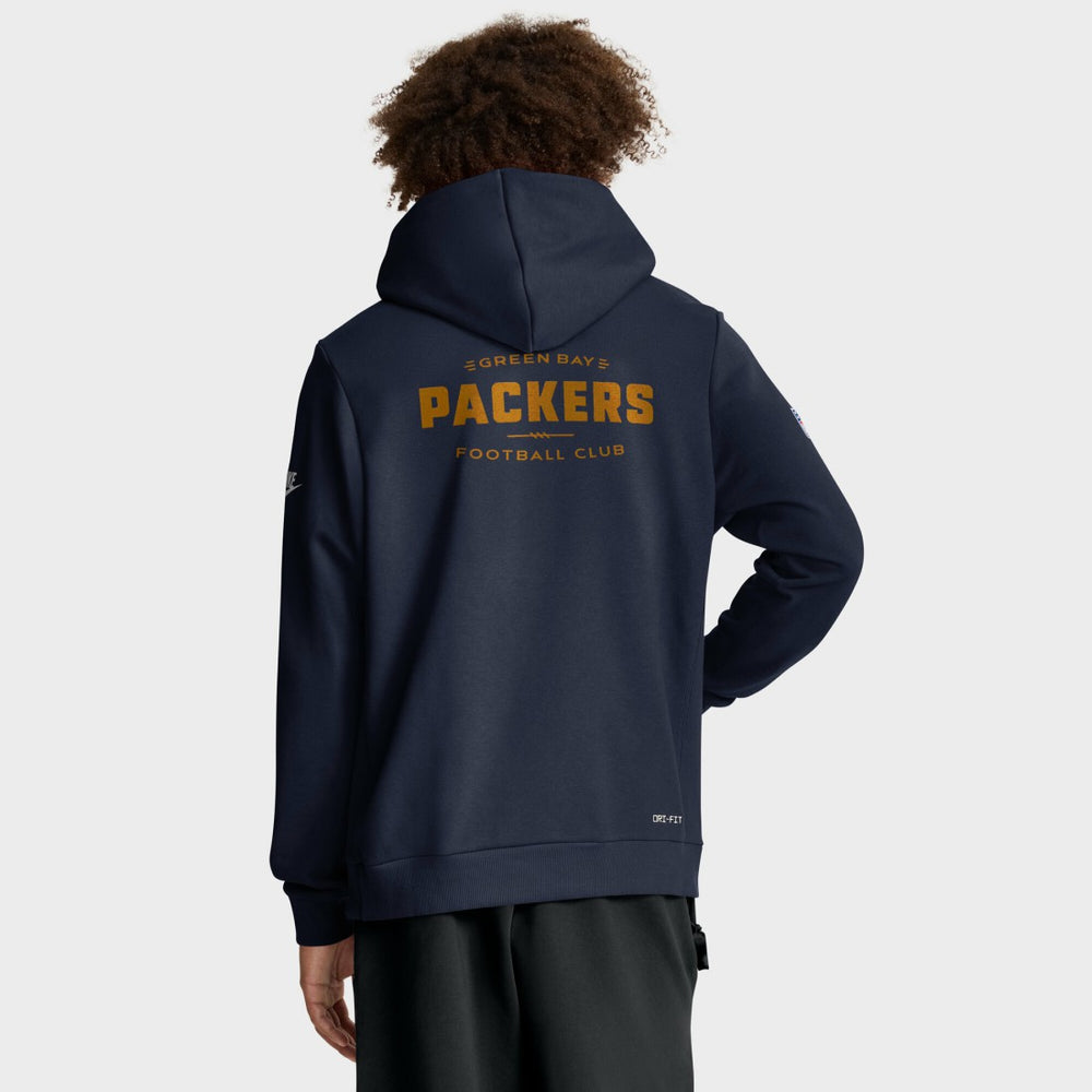 Green Bay Packers The 1923 Classic Sideline Dri-FIT Pullover Hoodie | NFL Discount