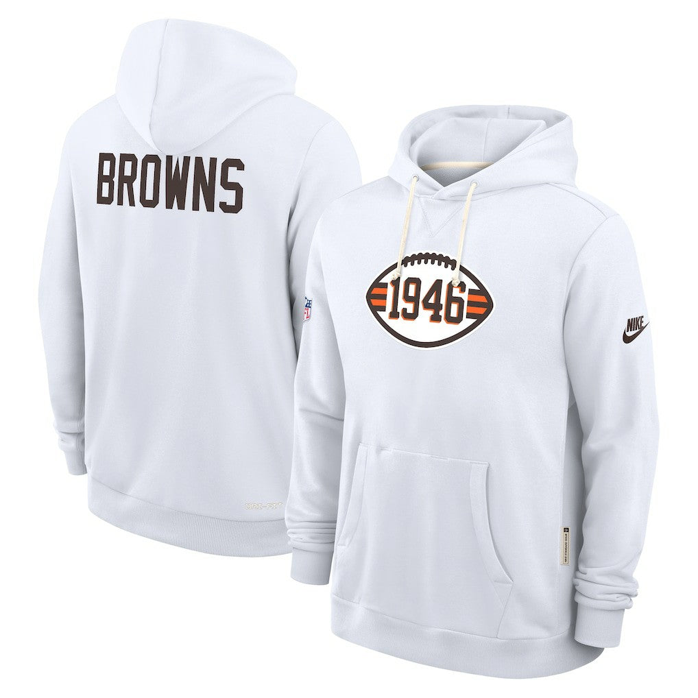 Cleveland Browns Sideline Standard Issue Alt 2 Dri-FIT Hoodie | NFL Sale