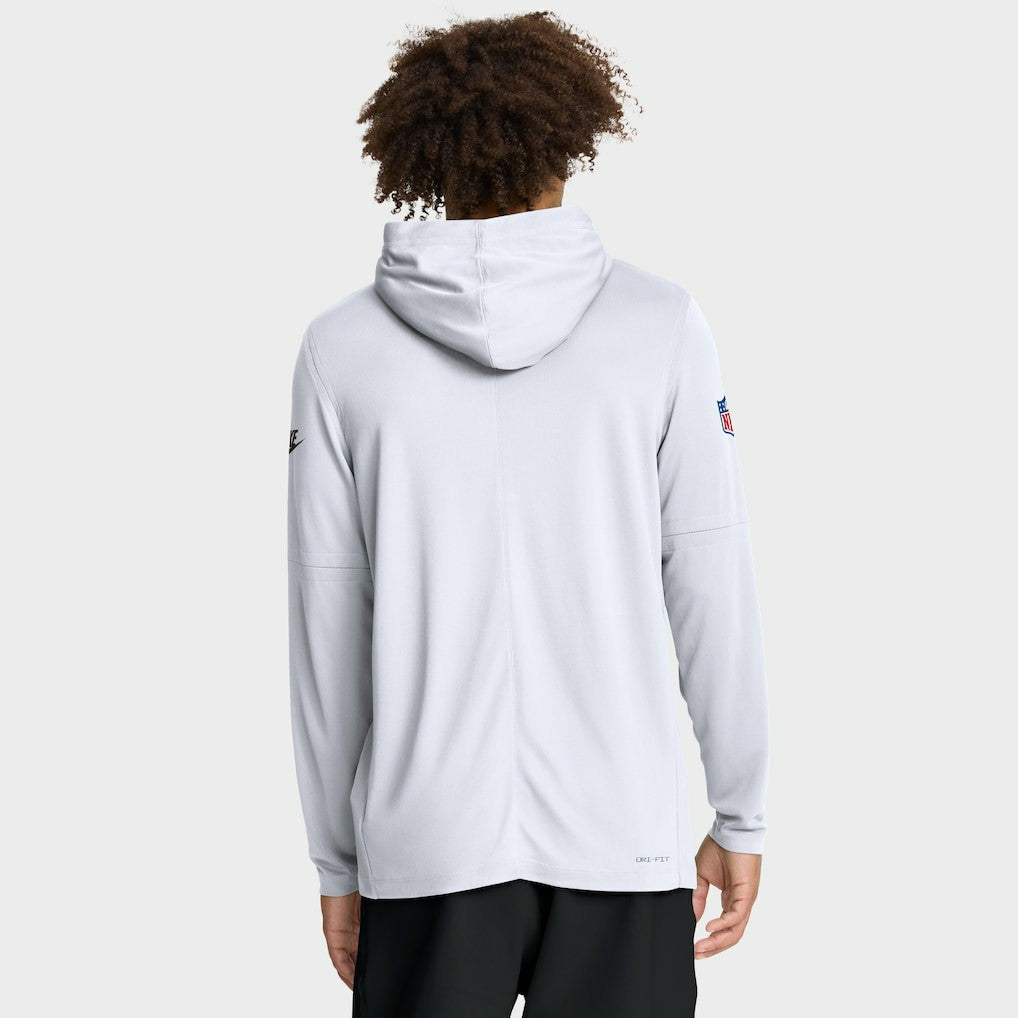 Cleveland Browns Sideline Pass Accuracy Dri-FIT Long Sleeve Hoodie T-Shirt | NFL US