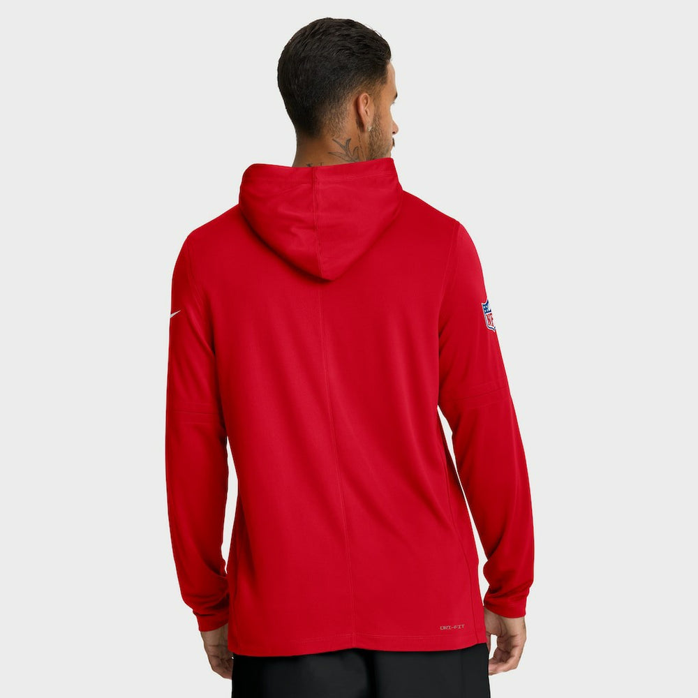 Houston Texans Sideline Pure Fury Performance Long Sleeve Hoodie T-Shirt | NFL Online