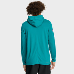 Miami Dolphins Sideline Pure Fury Performance Long Sleeve Hoodie T-Shirt | NFL On sale
