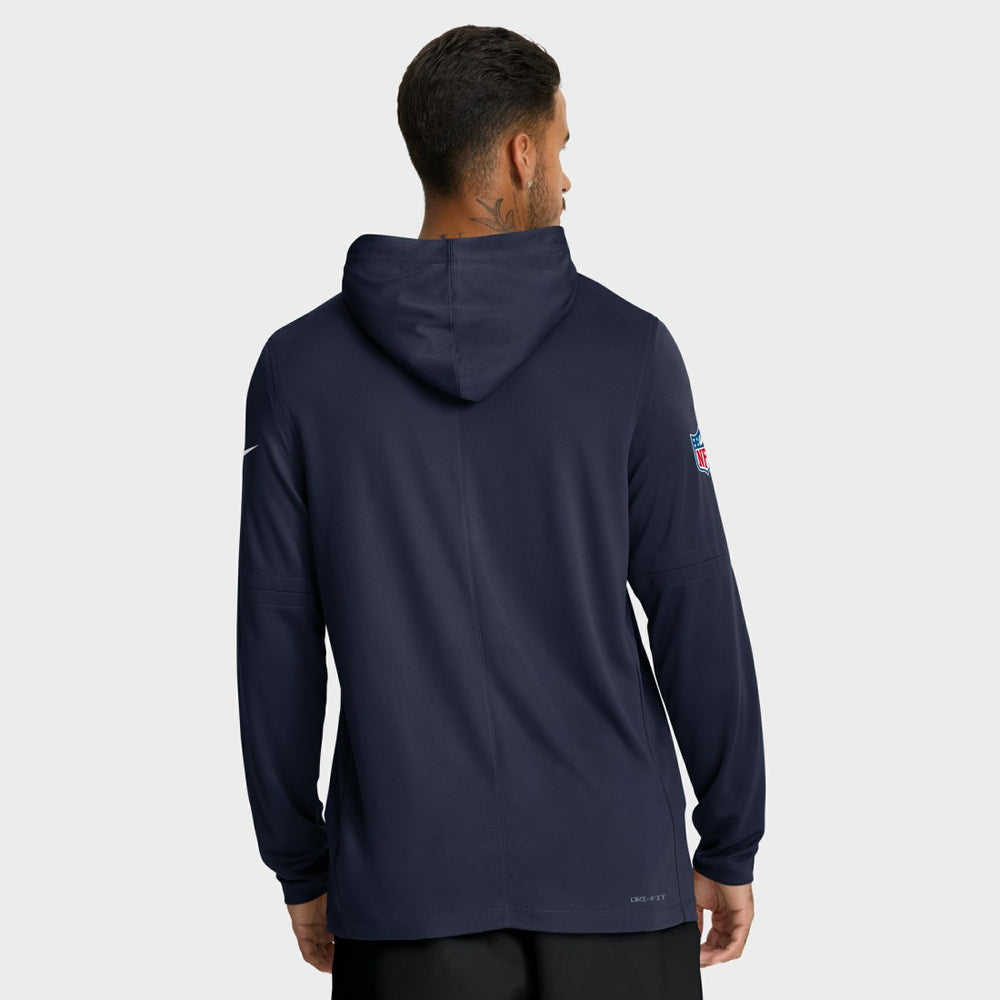 Seattle Seahawks Sideline Pure Fury Performance Long Sleeve Hoodie T-Shirt | NFL Outlet