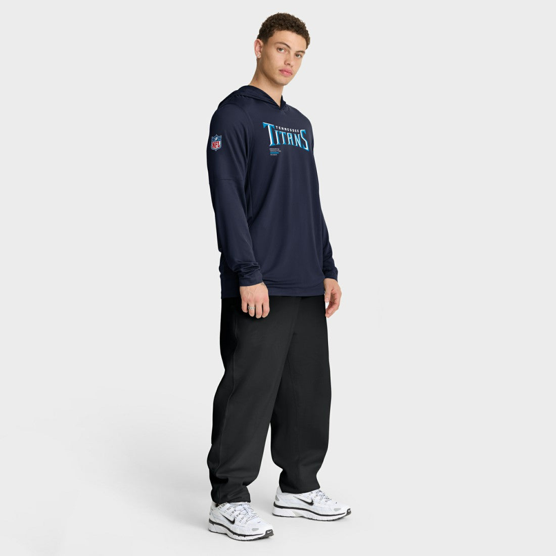 Tennessee Titans Sideline Pure Fury Performance Long Sleeve Hoodie T-Shirt | NFL Hot