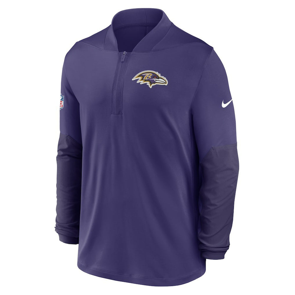 Baltimore Ravens Sideline Dri-FIT Half-Zip Pullover | NFL Sale