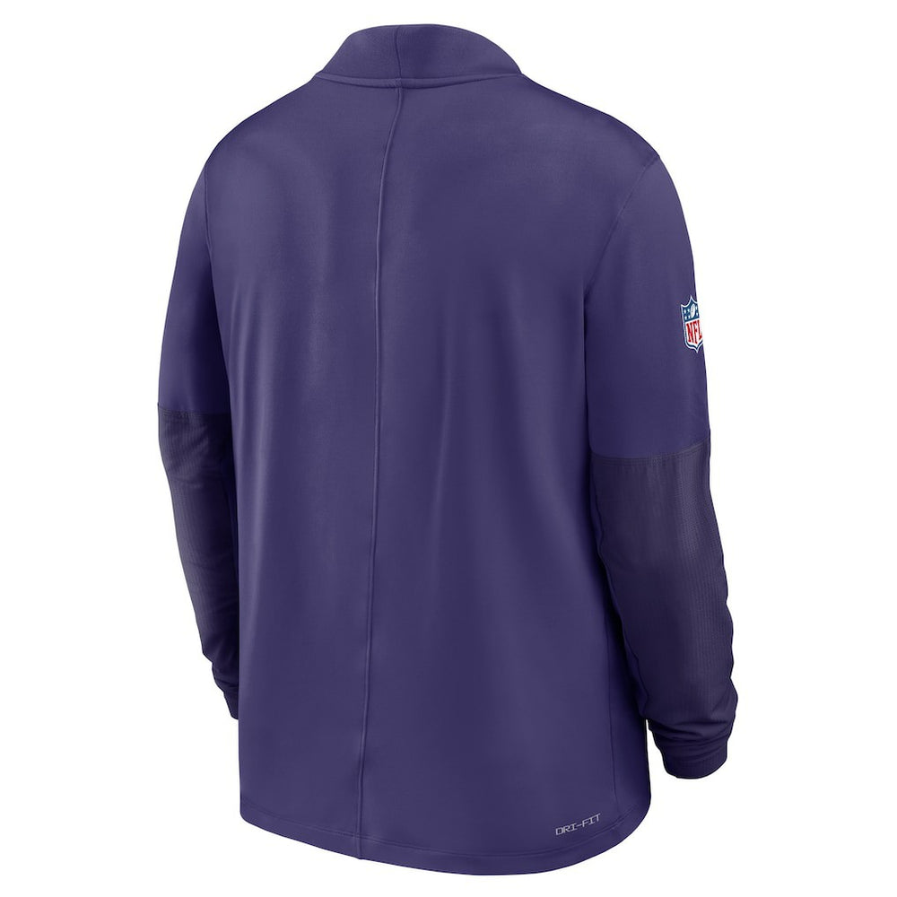 Baltimore Ravens Sideline Dri-FIT Half-Zip Pullover | NFL Sale