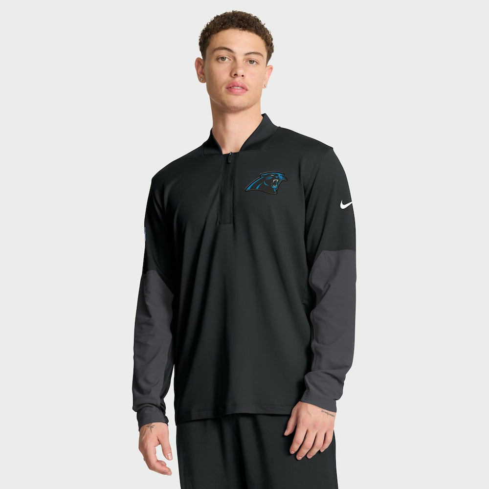 Carolina Panthers Sideline Dri-FIT Half-Zip Pullover | NFL US