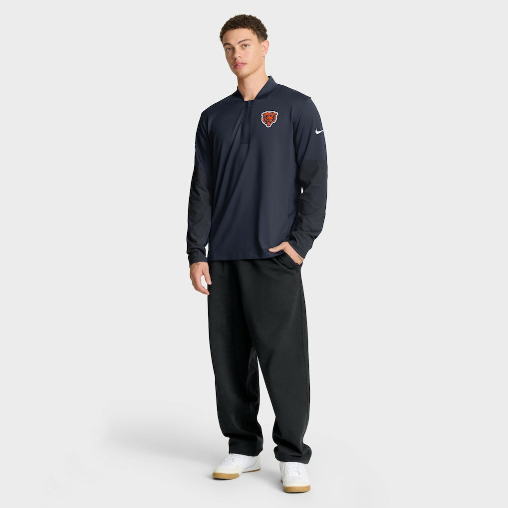 Chicago Bears Sideline Dri-FIT Half-Zip Pullover | NFL Hot