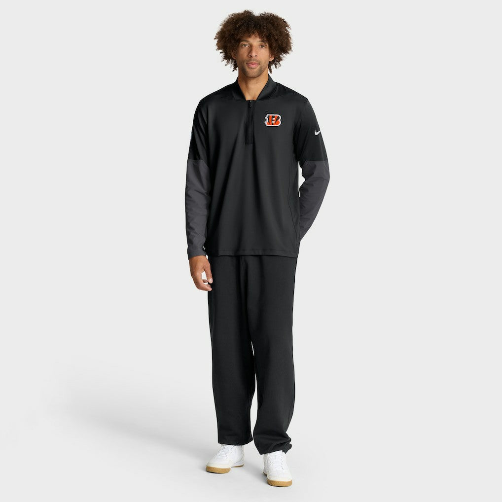 Cincinnati Bengals Sideline Dri-FIT Half-Zip Pullover | NFL Near me