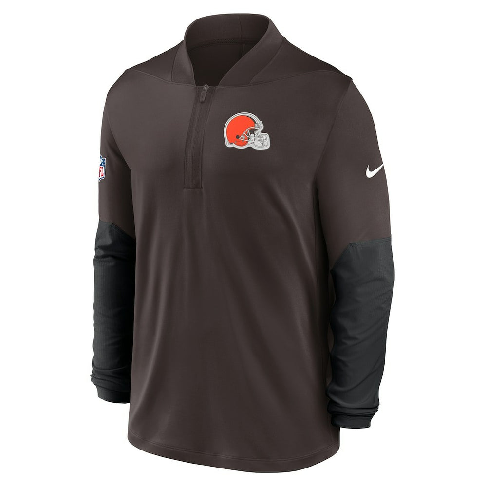 Cleveland Browns Sideline Dri-FIT Half-Zip Pullover | NFL Hot