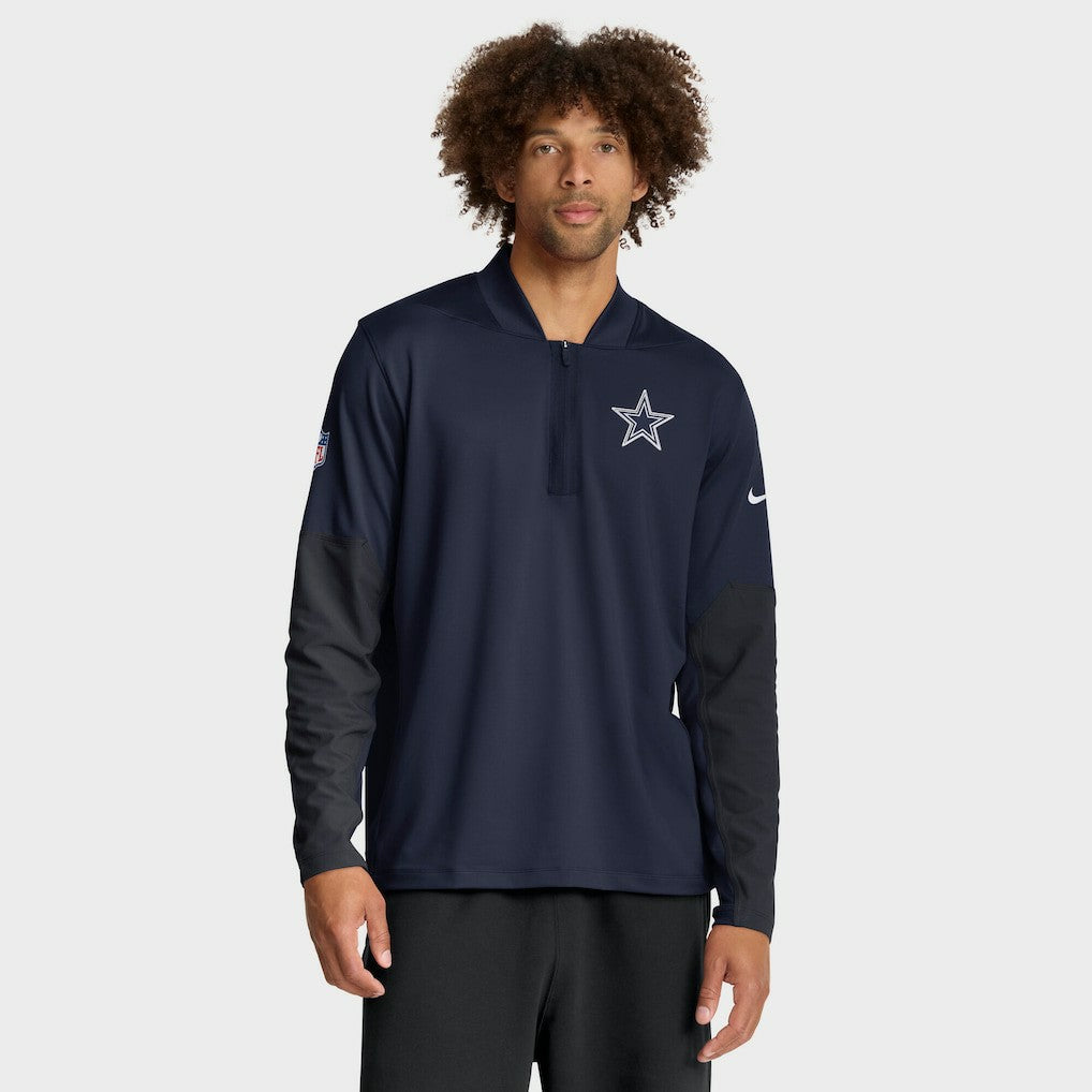 Dallas Cowboys Sideline Dri-FIT Half-Zip Pullover | NFL Online