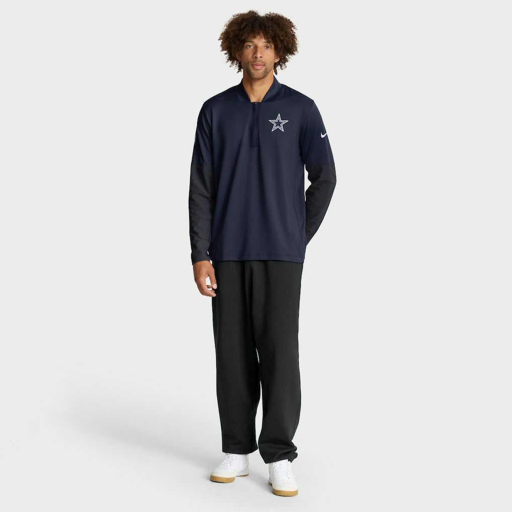 Dallas Cowboys Sideline Dri-FIT Half-Zip Pullover | NFL Online