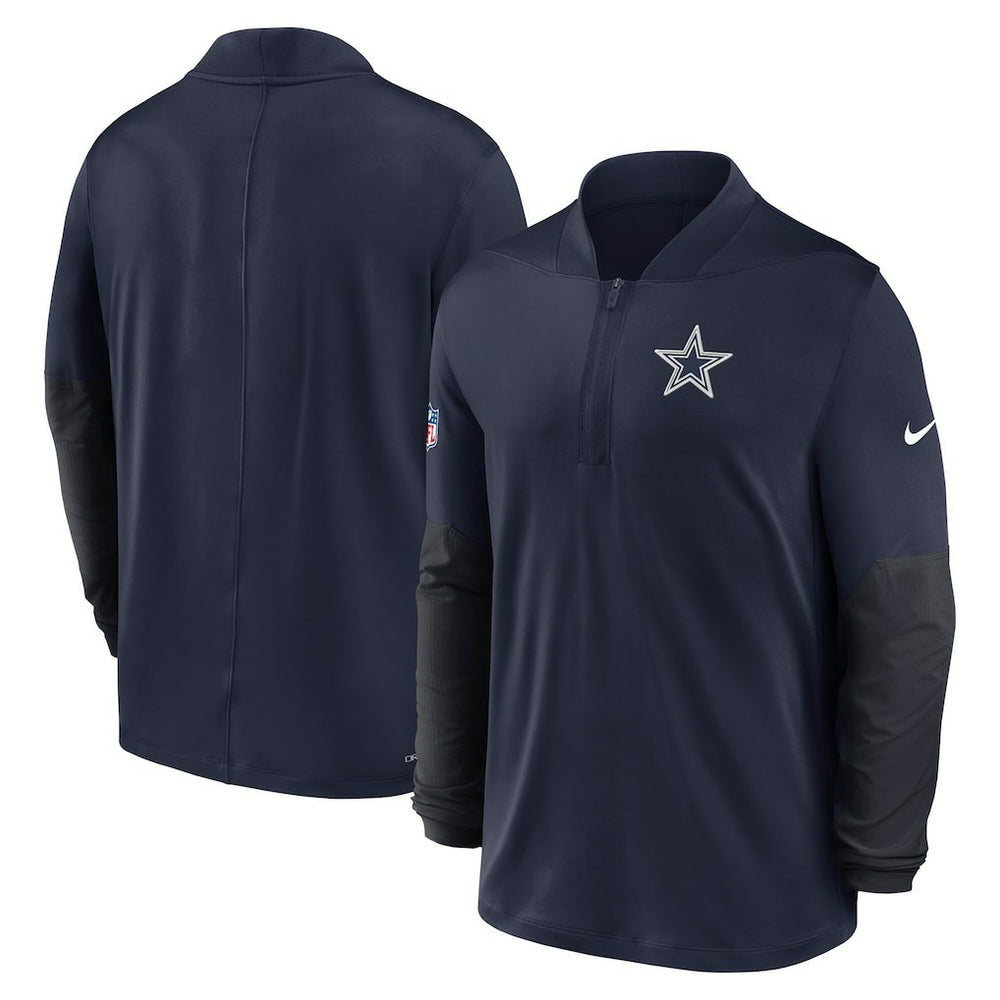 Dallas Cowboys Sideline Dri-FIT Half-Zip Pullover | NFL Online
