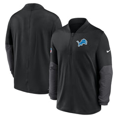 Detroit Lions Sideline Dri-FIT Half-Zip Pullover | NFL Discount