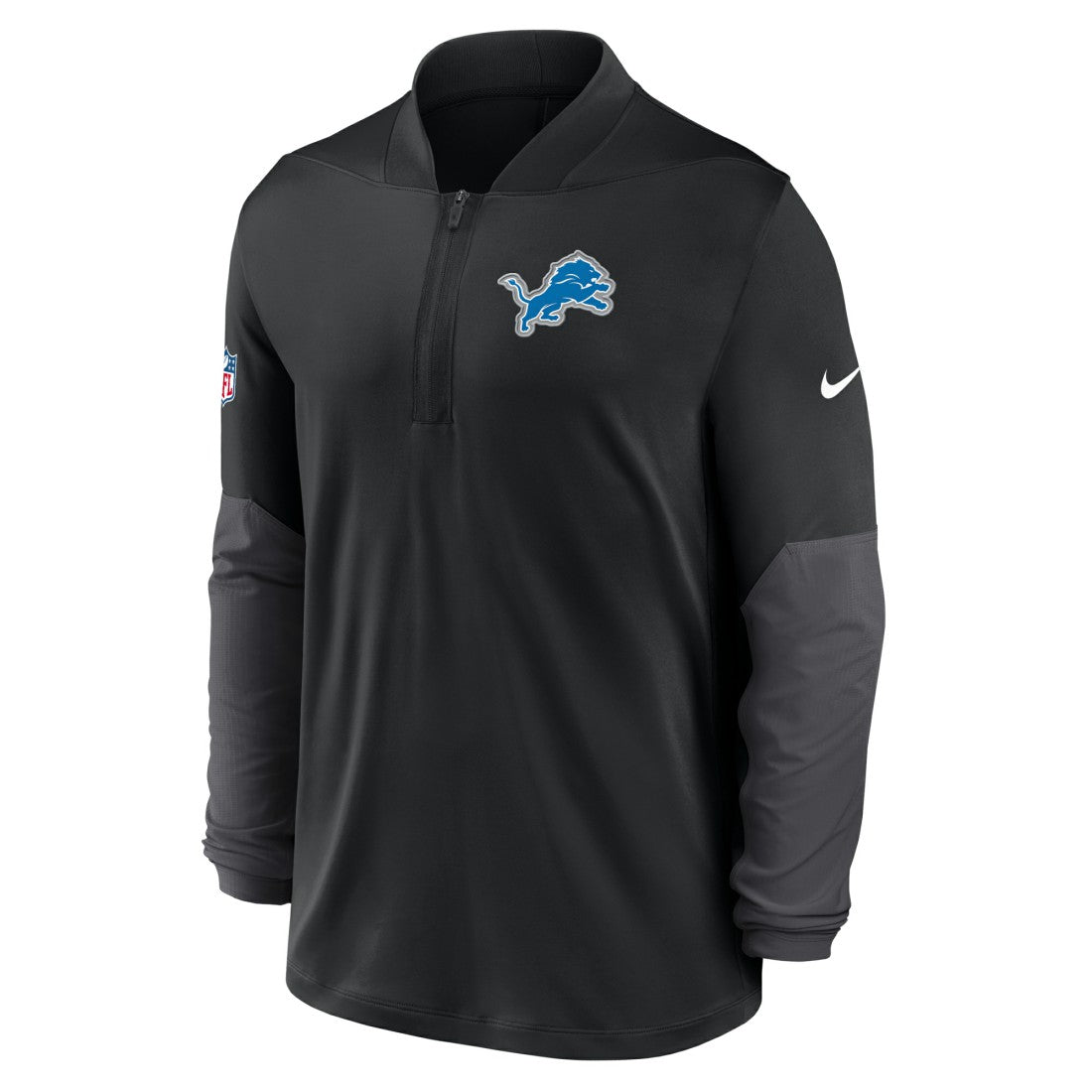 Detroit Lions Sideline Dri-FIT Half-Zip Pullover | NFL Discount