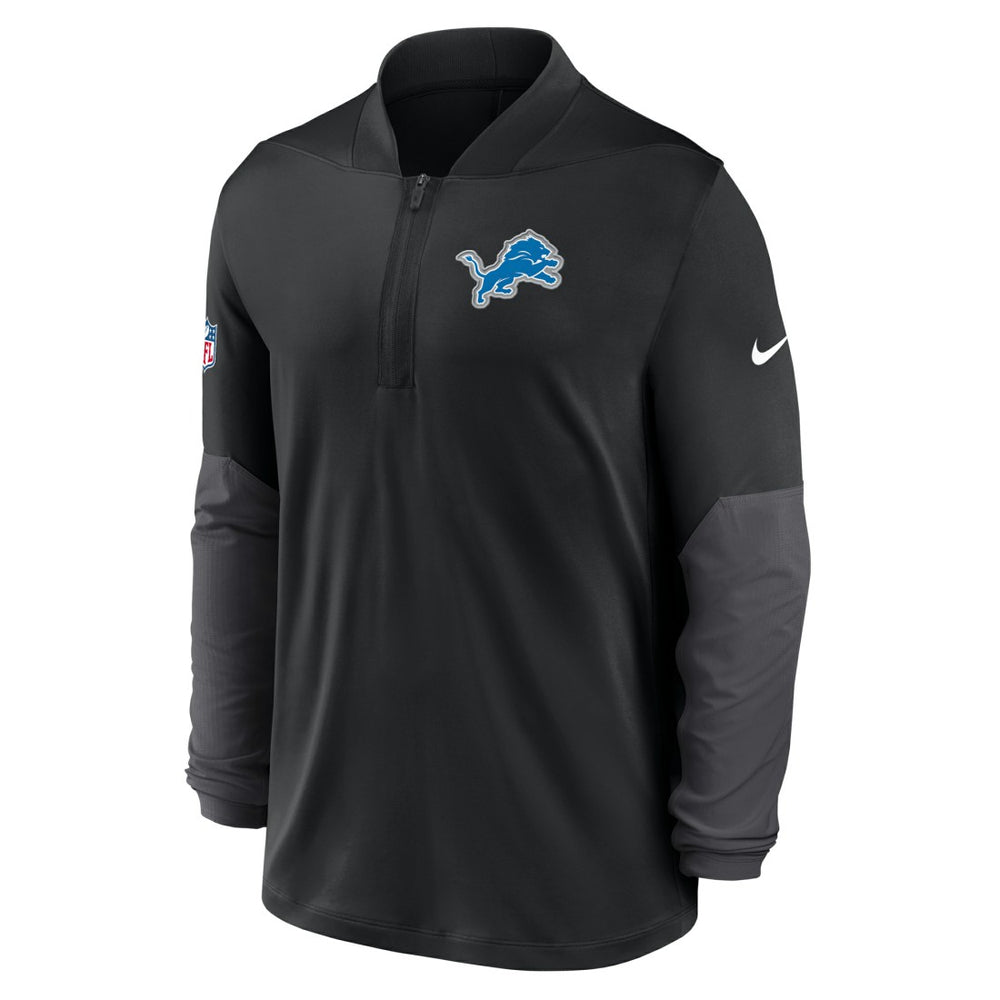 Detroit Lions Sideline Dri-FIT Half-Zip Pullover | NFL Discount