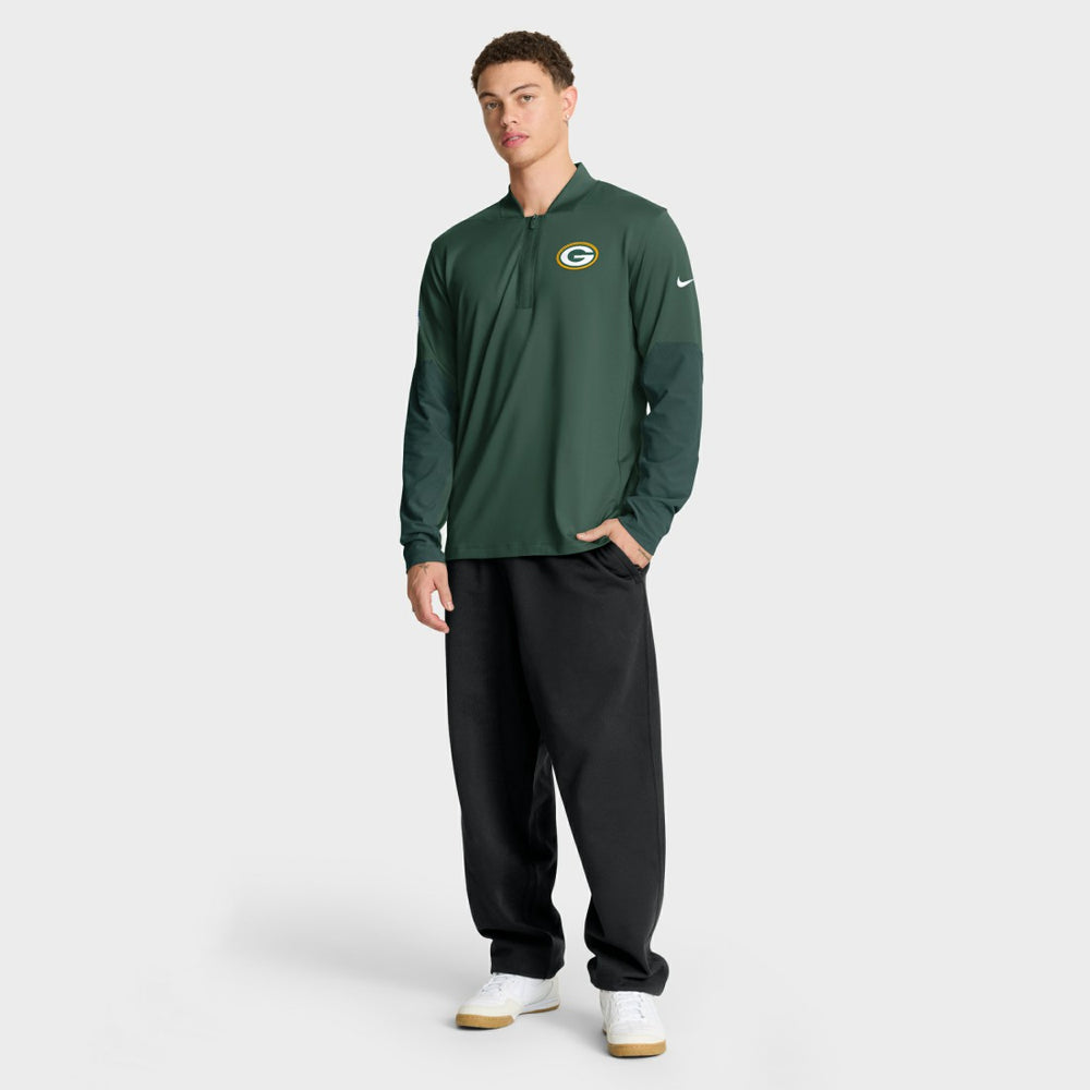 Green Bay Packers Sideline Dri-FIT Half-Zip Pullover | NFL Outlet