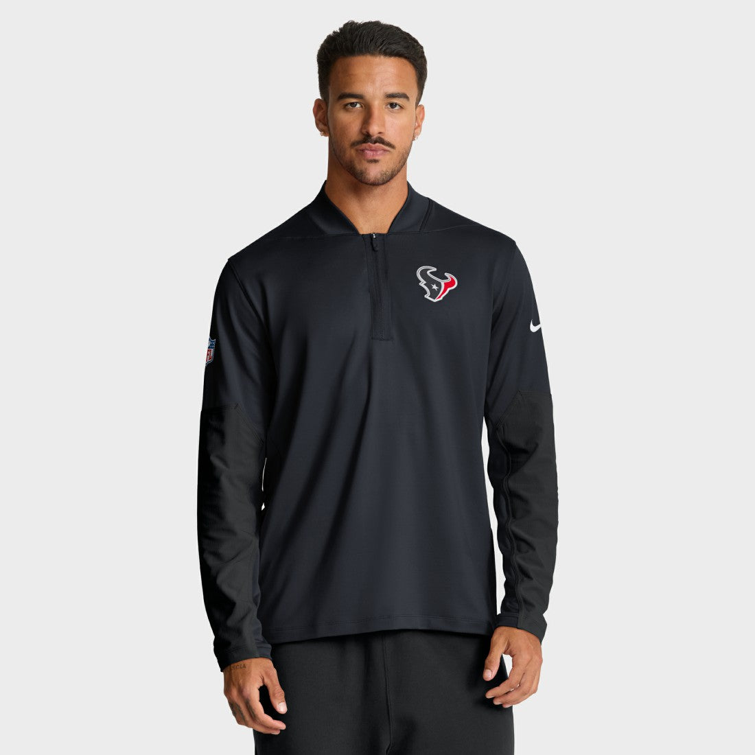 Houston Texans Sideline Dri-FIT Half-Zip Pullover | NFL Outlet