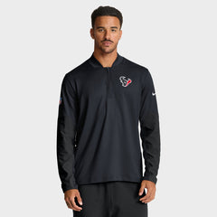 Houston Texans Sideline Dri-FIT Half-Zip Pullover | NFL Outlet