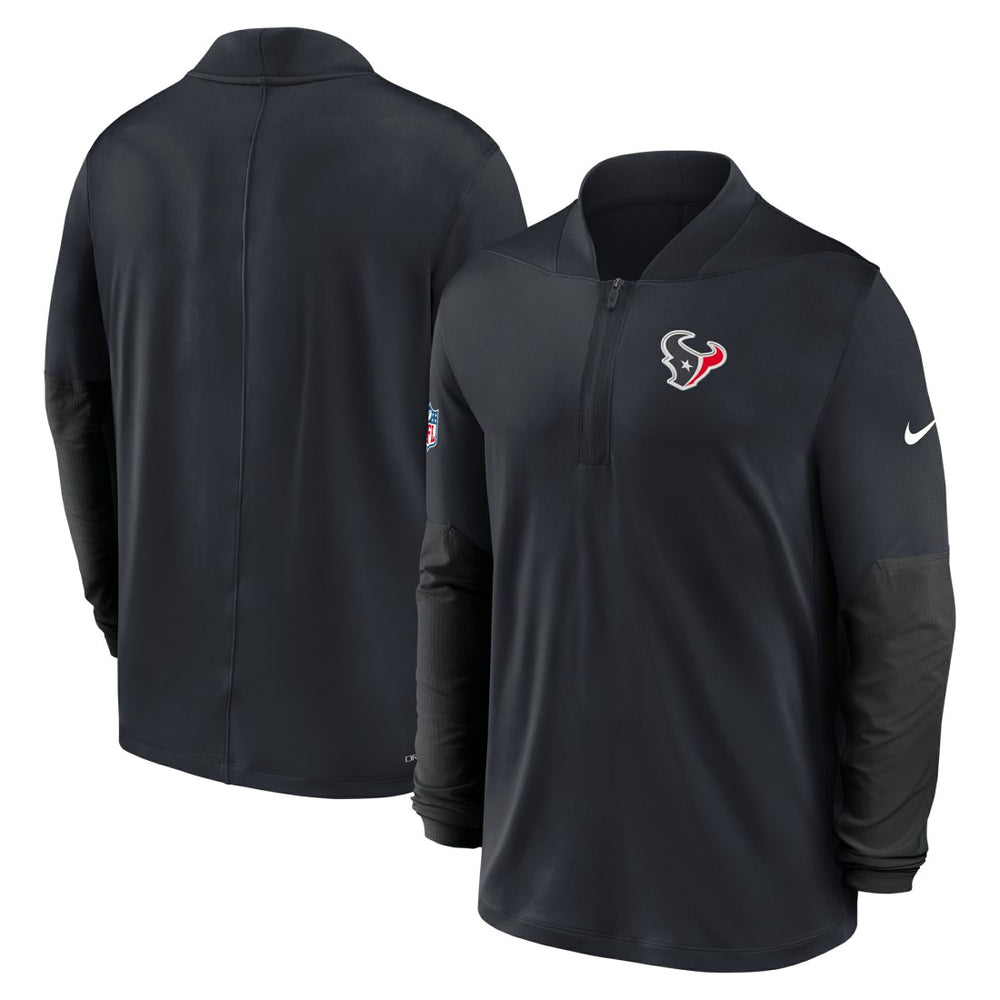 Houston Texans Sideline Dri-FIT Half-Zip Pullover | NFL Outlet