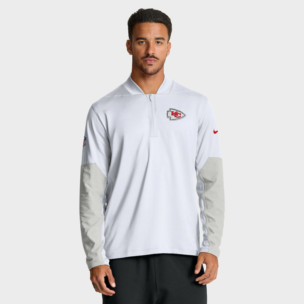 Kansas City Chiefs Sideline Dri-FIT Half-Zip Pullover | NFL Hot