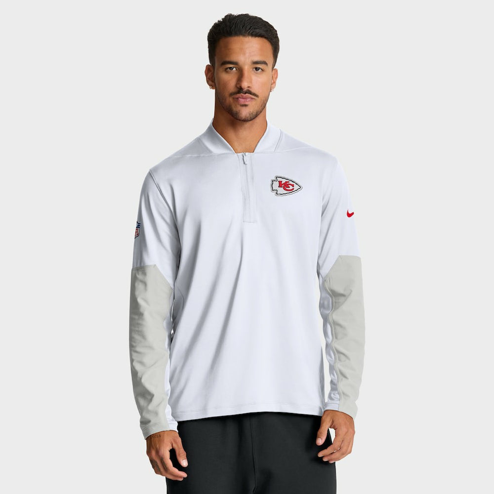 Kansas City Chiefs Sideline Dri-FIT Half-Zip Pullover | NFL Hot